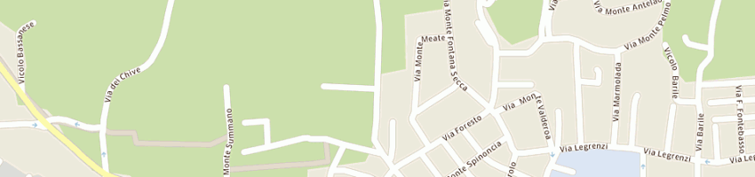 Mappa della impresa tocchetto ezio a MONTEBELLUNA