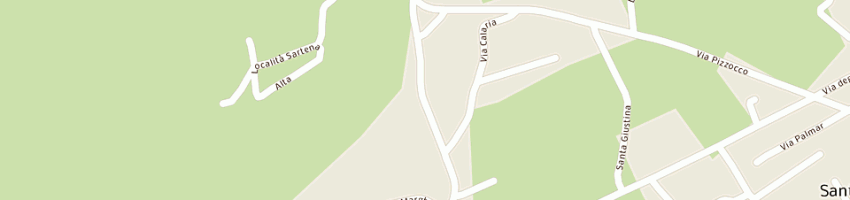 Mappa della impresa andreazzoli roberto a SANTA GIUSTINA