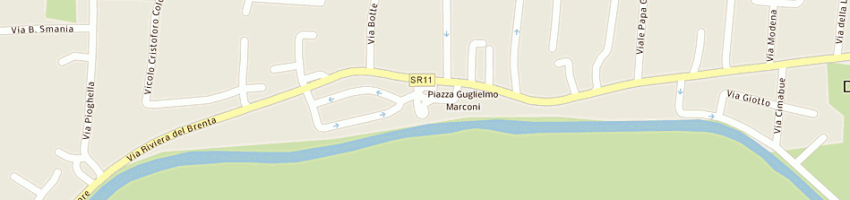 Mappa della impresa griggio luca a FIESSO D ARTICO