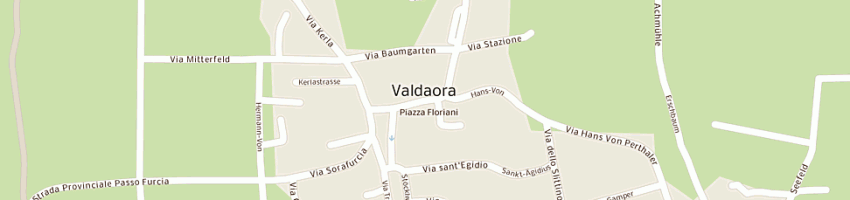 Mappa della impresa pelletteria herbert a VALDAORA