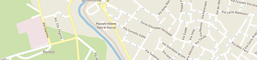 Mappa della impresa bielli ricambi di fabbri daniele a FORLI 