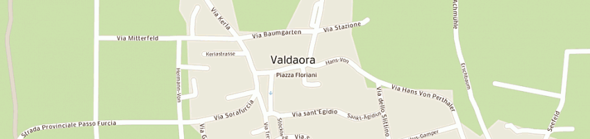 Mappa della impresa goldschmiedwerkstatt messner paul e egger snc a VALDAORA