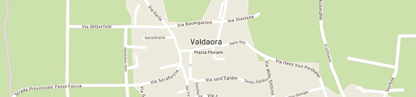 Mappa della impresa backerei moser (snc) a VALDAORA