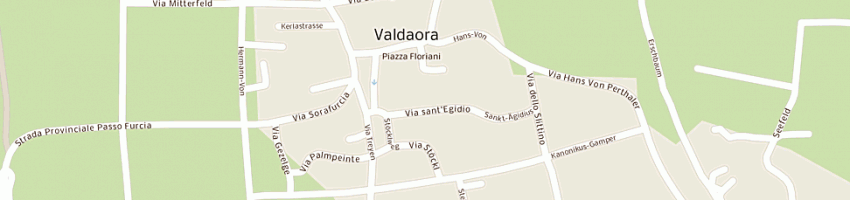 Mappa della impresa lahner gottfried a VALDAORA