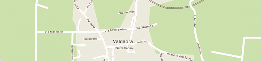 Mappa della impresa cassa rurale di brunico a VALDAORA