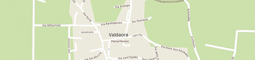 Mappa della impresa rent a sport sas a VALDAORA