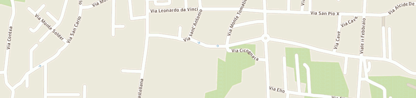 Mappa della impresa tre-esse srl a MONTEBELLUNA