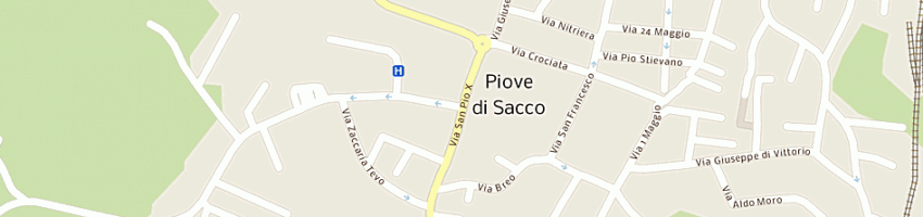 Mappa della impresa gabrian sas di pipinato gabriella e c a PIOVE DI SACCO
