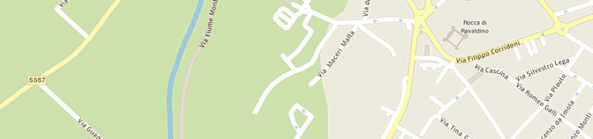 Mappa della impresa pompignoli ivan a FORLI 