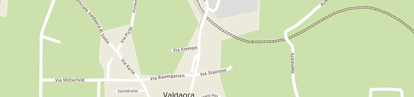 Mappa della impresa reichegger alfons a VALDAORA