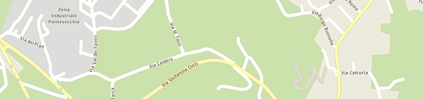Mappa della impresa zadra due srl a VIDOR