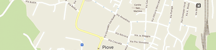 Mappa della impresa erboristeria non ti scordar di me di gallo isabella e c socie- ta' in accomandit a PIOVE DI SACCO