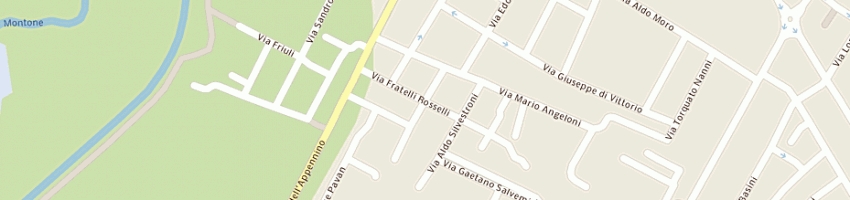 Mappa della impresa capobianchi birmana a FORLI 