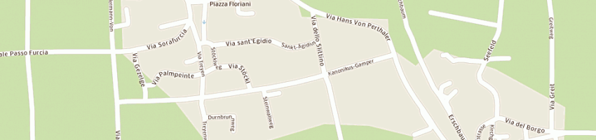 Mappa della impresa asilo infantile a VALDAORA