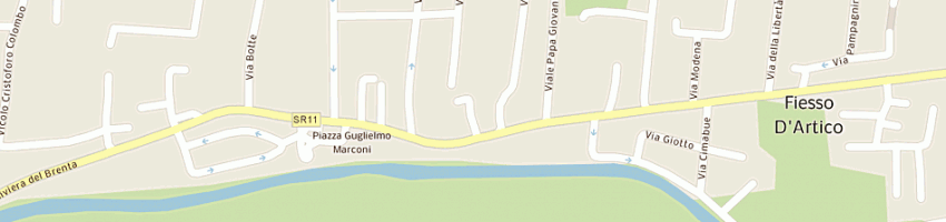 Mappa della impresa studio magnum ap a FIESSO D ARTICO