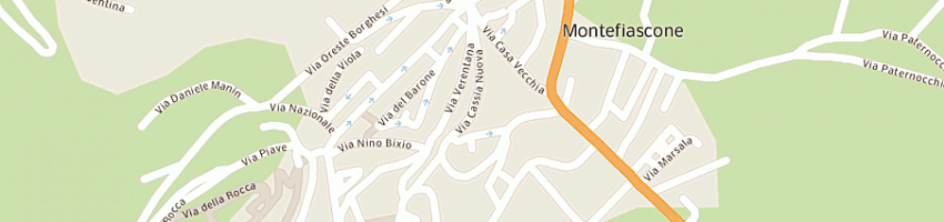 Mappa della impresa dinos sas di caravello francesco e c a MONTEFIASCONE