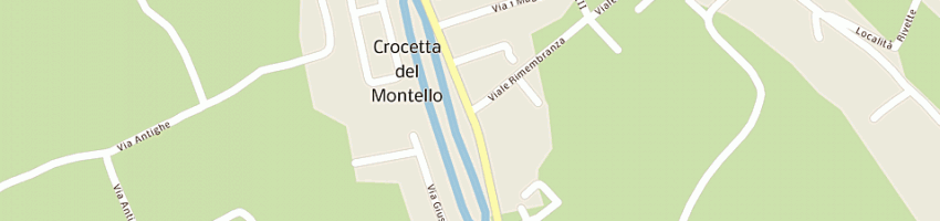 Mappa della impresa fioreria da maria a CROCETTA DEL MONTELLO