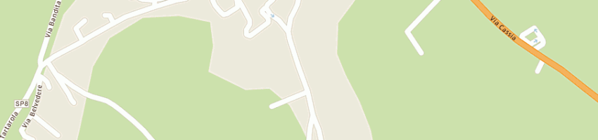 Mappa della impresa oleificio 2p di presciuttini giuseppe e c snc a MONTEFIASCONE