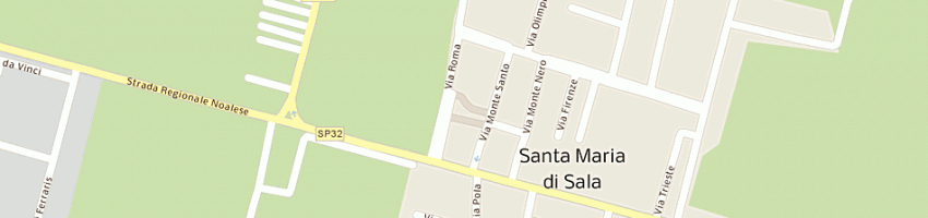 Mappa della impresa masiero pierliano a SANTA MARIA DI SALA
