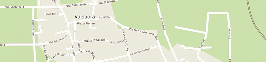 Mappa della impresa innerhofer josef a VALDAORA