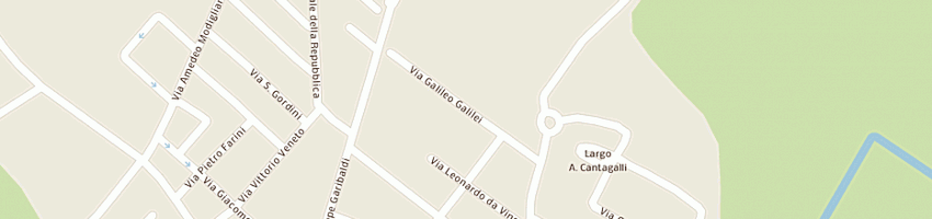 Mappa della impresa vistoli patrizia e c snc a RAVENNA