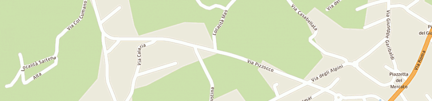 Mappa della impresa werlick cesare a SANTA GIUSTINA