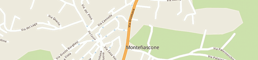 Mappa della impresa rubeca gianfranco a MONTEFIASCONE