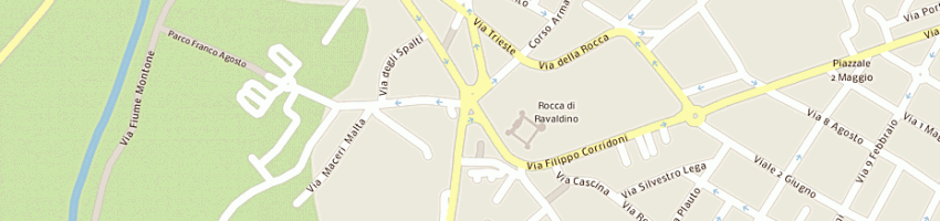 Mappa della impresa irish pub - srl a FORLI 