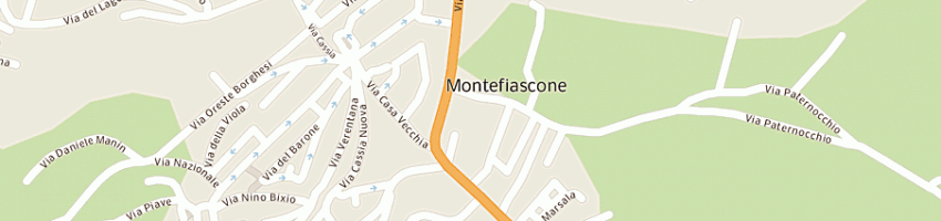 Mappa della impresa marchetti alberto a MONTEFIASCONE