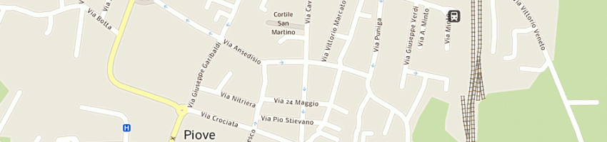 Mappa della impresa scuola materna umberto i a PIOVE DI SACCO