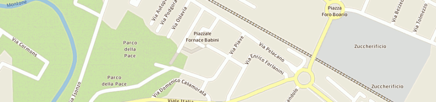 Mappa della impresa ferrari gianfranco a FORLI 