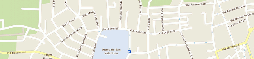 Mappa della impresa dartora romeo a MONTEBELLUNA
