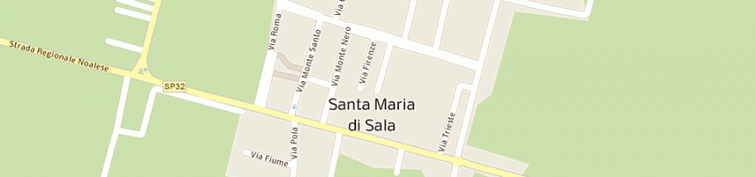 Mappa della impresa confederazione italiana agricoltori della prov venezia a SANTA MARIA DI SALA