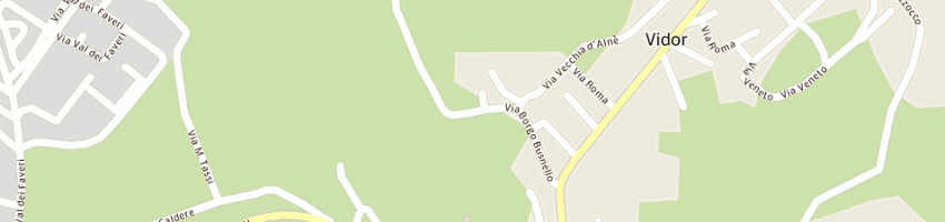 Mappa della impresa targa adino a VIDOR