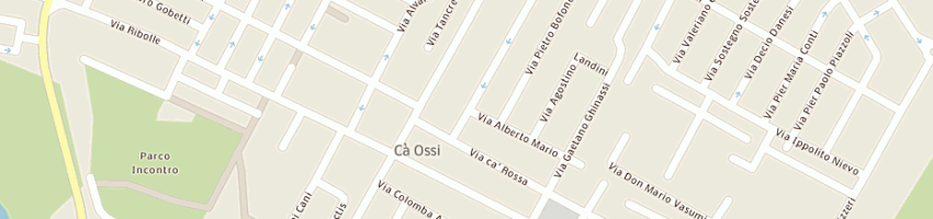 Mappa della impresa carboni loris a FORLI 