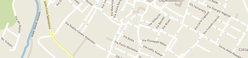 Mappa della impresa servetti gian luca a FORLI 