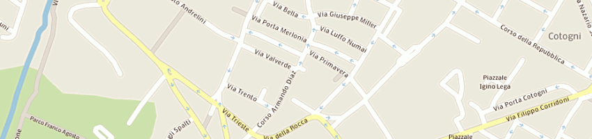 Mappa della impresa edilroma sas di filippi walter e c a FORLI 