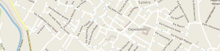 Mappa della impresa donati carla a FORLI 
