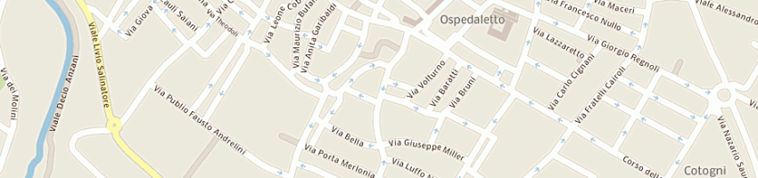 Mappa della impresa mazzamurro claudio a FORLI 