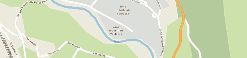 Mappa della impresa kofler and rech (spa) a VALDAORA