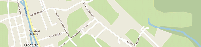 Mappa della impresa casa di riposo villa belvedere a CROCETTA DEL MONTELLO