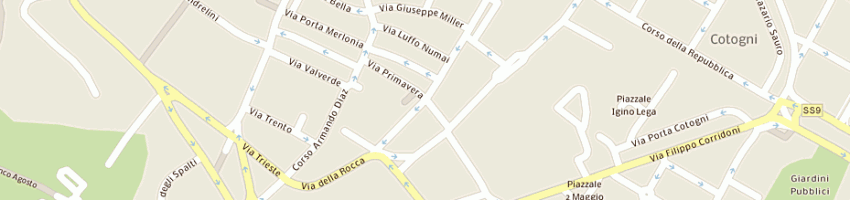 Mappa della impresa rasi marchetti marina a FORLI 