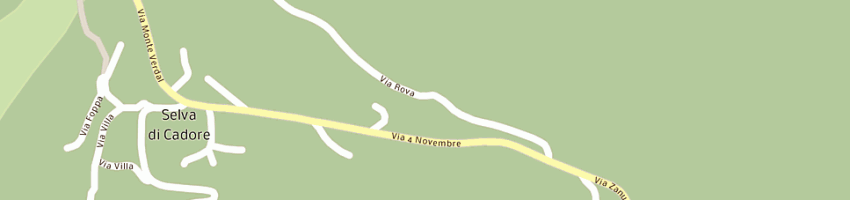 Mappa della impresa bar ristoro sabe snc di martini anita e c a SELVA DI CADORE