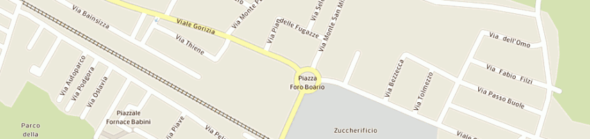 Mappa della impresa bandini angela a FORLI 