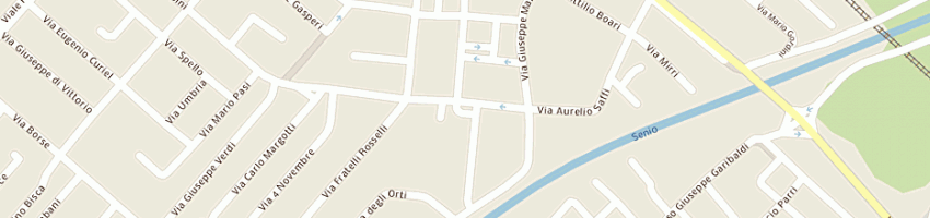 Mappa della impresa fazi alberto a ALFONSINE