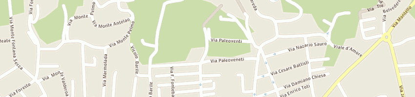 Mappa della impresa studio ingegneria ing semenzin r e sernagiotto g a MONTEBELLUNA