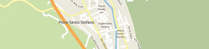 Mappa della impresa giotto piu' snc lacrimini e c a PIEVE SANTO STEFANO