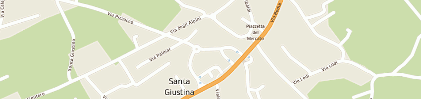 Mappa della impresa varaschin franco a SANTA GIUSTINA