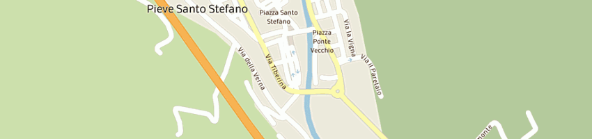 Mappa della impresa camera del lavoro a PIEVE SANTO STEFANO
