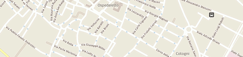 Mappa della impresa Sanitaria centrale
